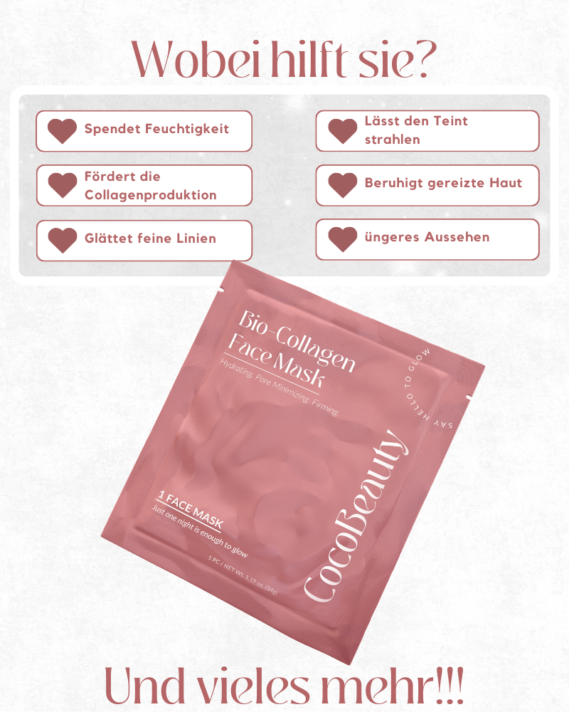 Bio-Collagen Gesichtsmaske